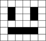 1-bit Pixel art emoji