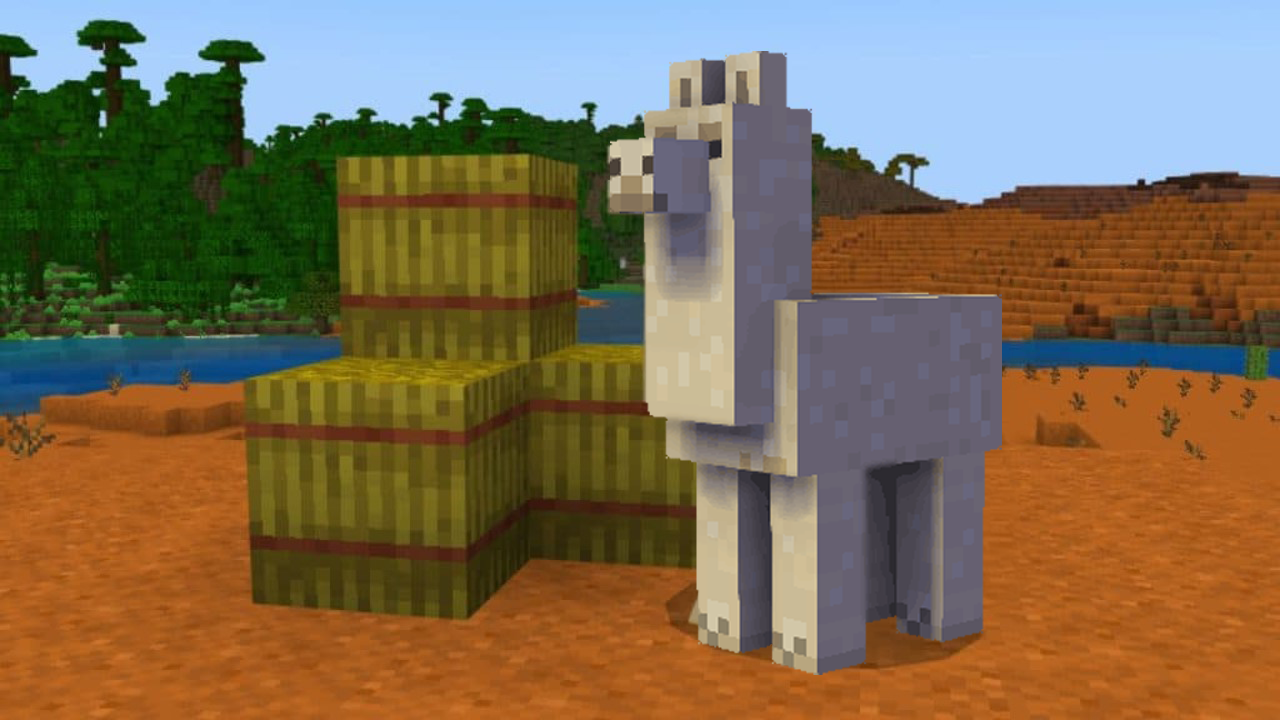 Image of a Minecraft llama