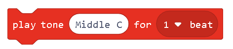 Play note microbit