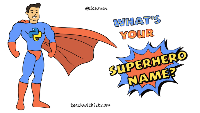 Made this superhero name generator:) I'm the Smart Colorful Platypus! :)❤️  comment your new name:)